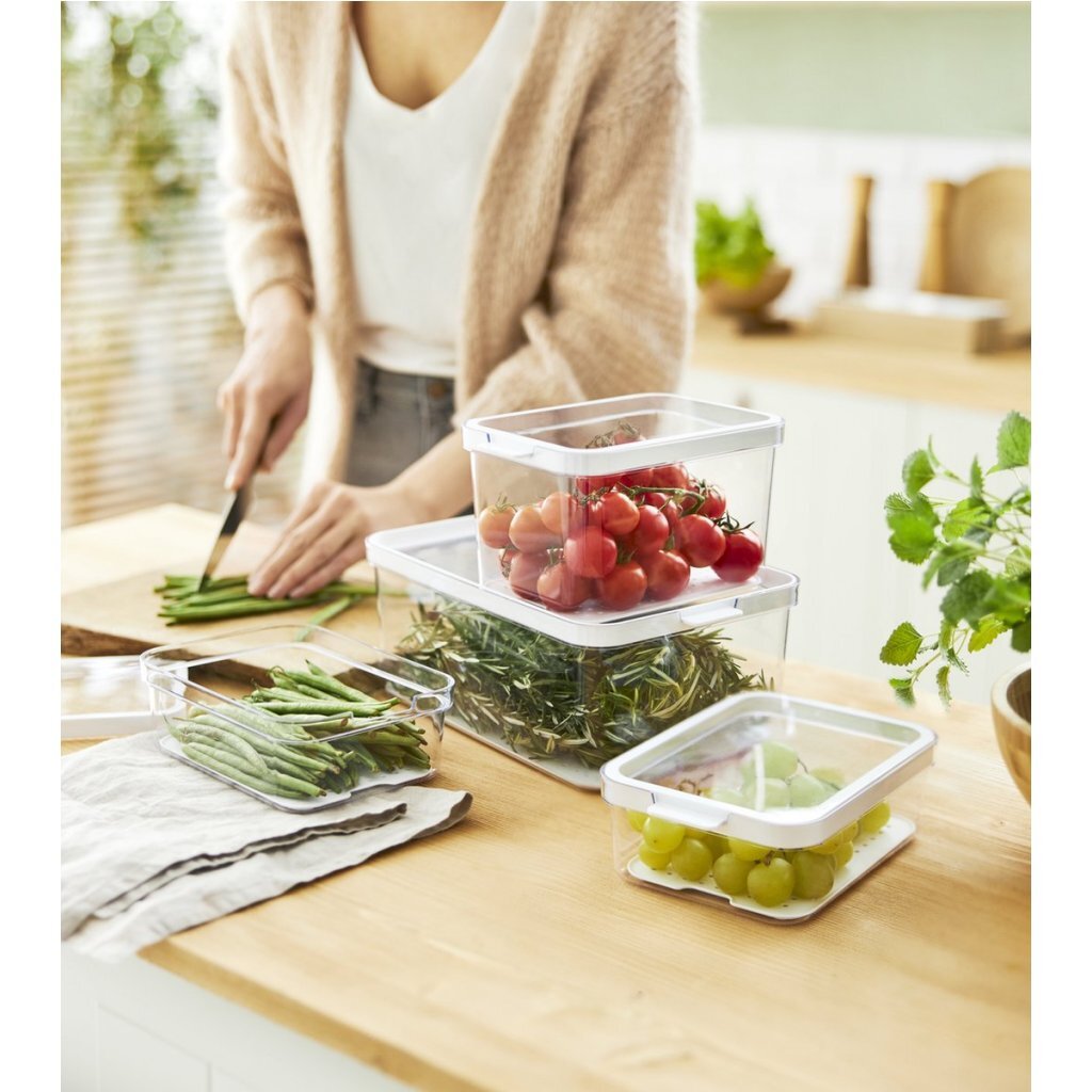 ROTHO ROTHO CAMUMA SET Kühlschrank -Organizer 1.3L + 2,6 l + 4,65L Transparent