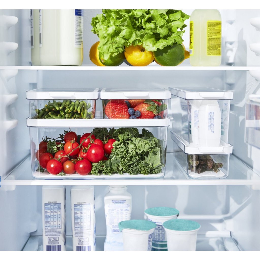 ROTHO ROTHO CAMUMA SET Kühlschrank Organizer 4.65L + 2L + 1,15L + 2x 1,2 l transparent