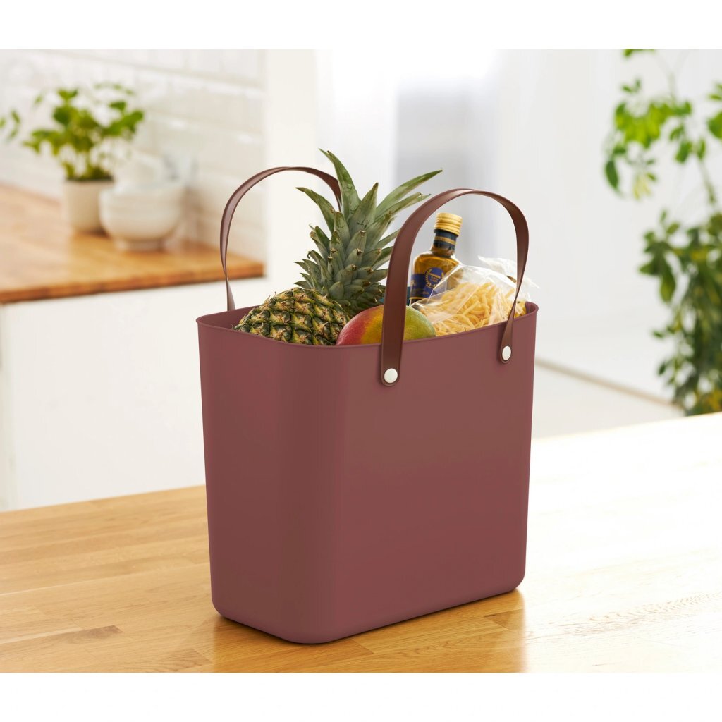Rotho Albula Multitasche 23,5x34x40 cm 25l dunkelrot