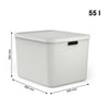 Rotho Albula Multibox 55l weiß