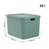 Rotho Albula Multibox 55l Mistelgrün