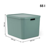 Rotho Albula Multibox 55l Mistelgrün - afbeelding 3