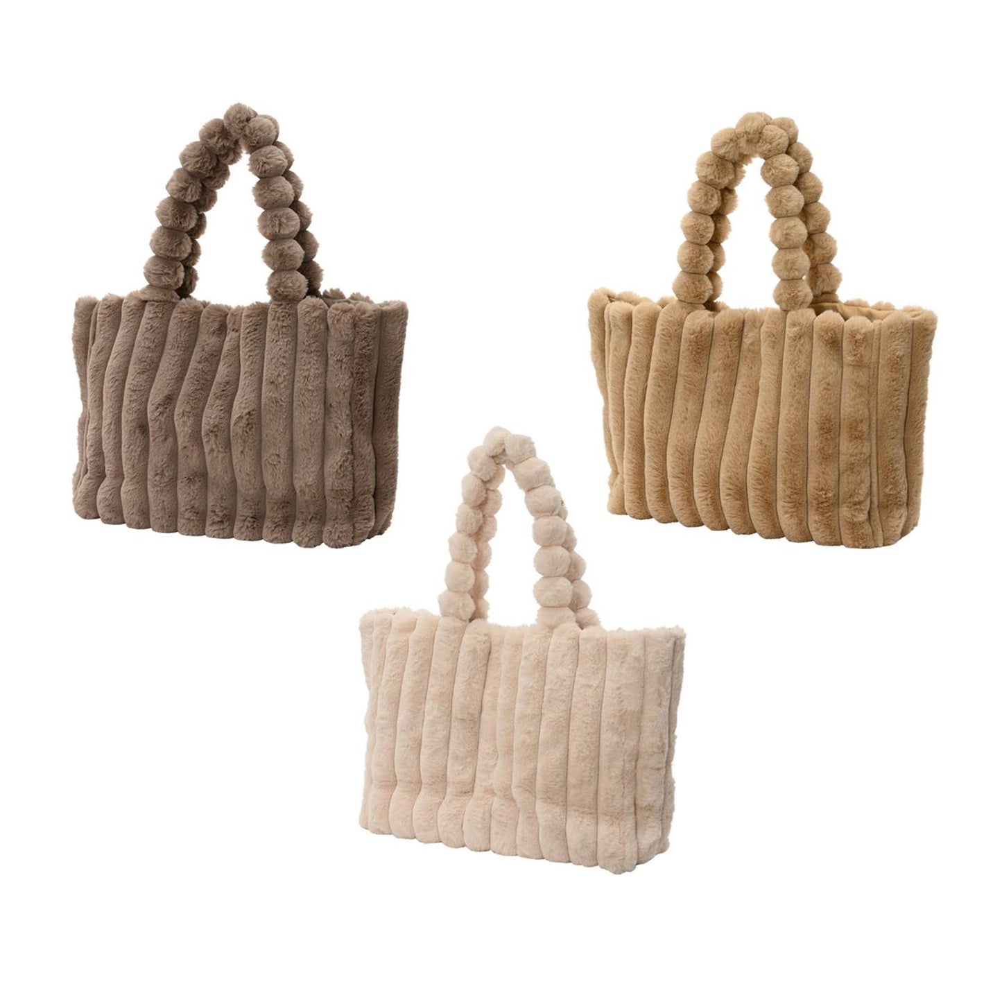Decoris Samtbeutel mit Magnetverschluss 13x46x28cm 3-fach sortiert