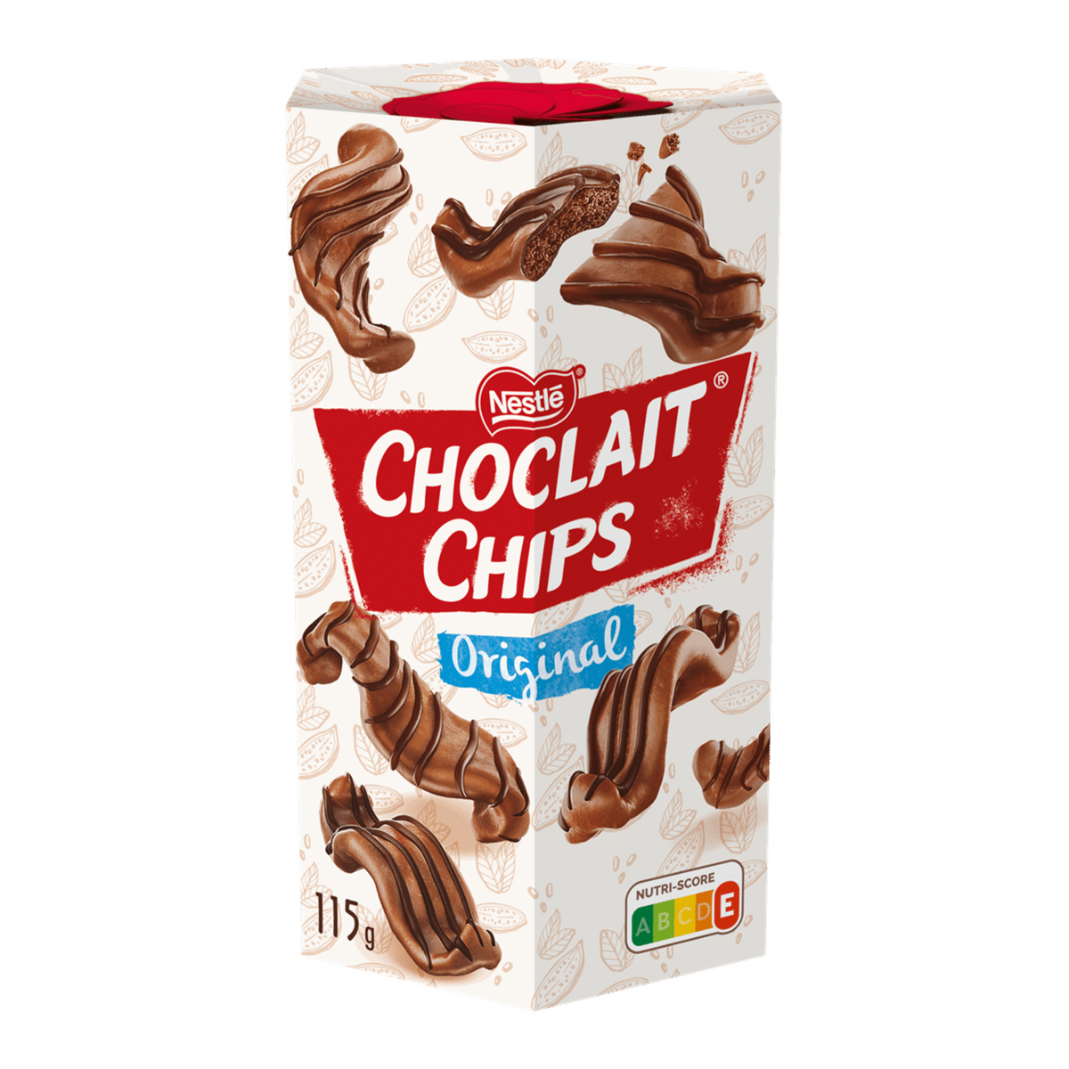 Nestle Schokoladenstückchen braun (6x 115gr)