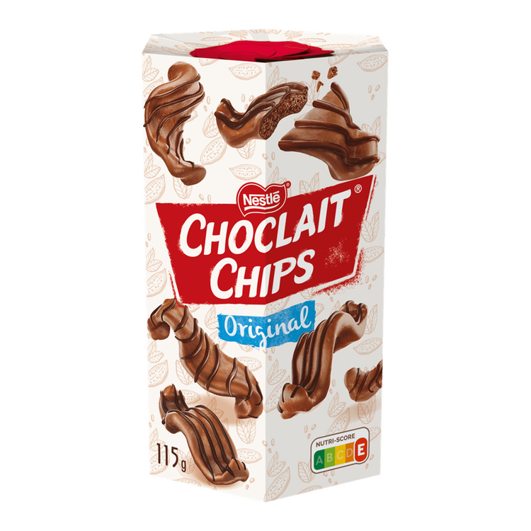 Nestle Schokoladenstückchen braun (6x 115gr)