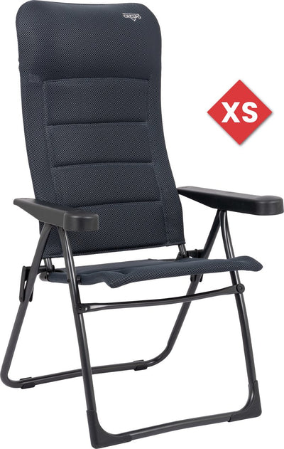 Crespo – Liegestuhl – XS – AP 215 – Air-Deluxe – Grau