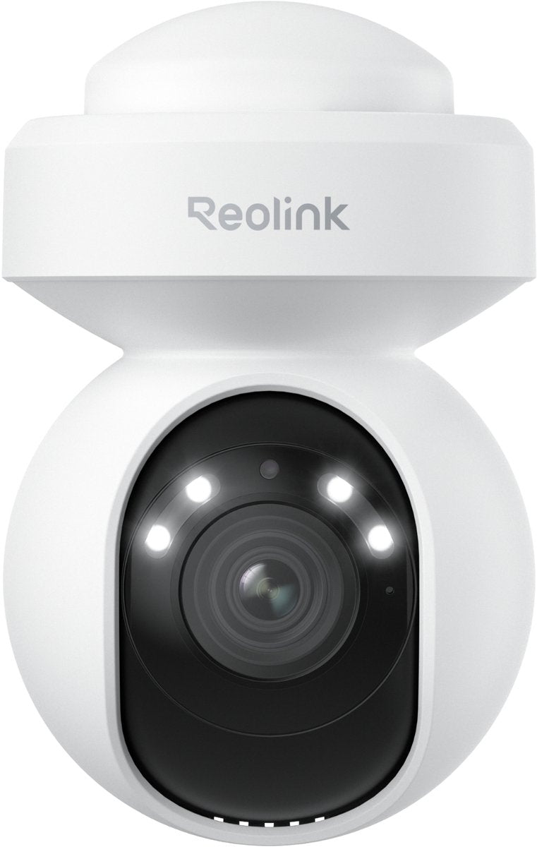 Reolink 5-MP-WLAN-Außenkamera – Schwenk-/Neigefunktion – 3-facher optischer Zoom – Erkennung von Personen, Fahrzeugen und Tieren – Zwei-Wege-Audio – E-Serie E540