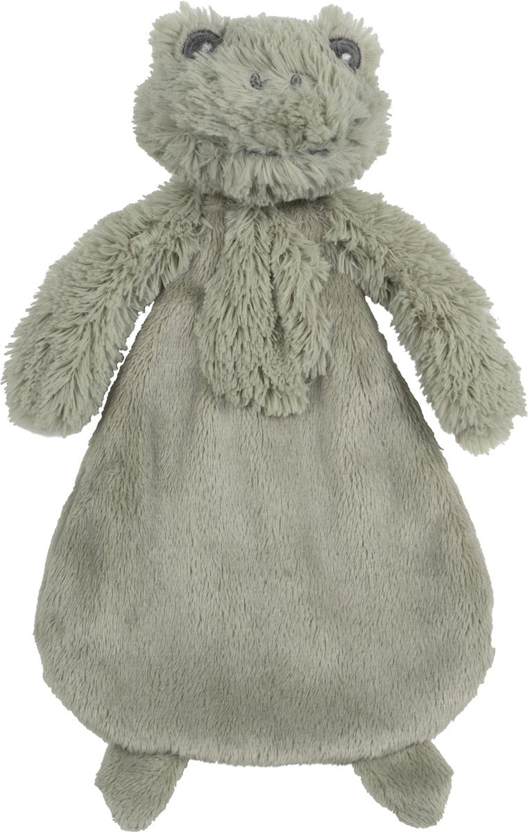 Happy Horse Frog Flex Kuscheltuch – grün – Babygeschenk
