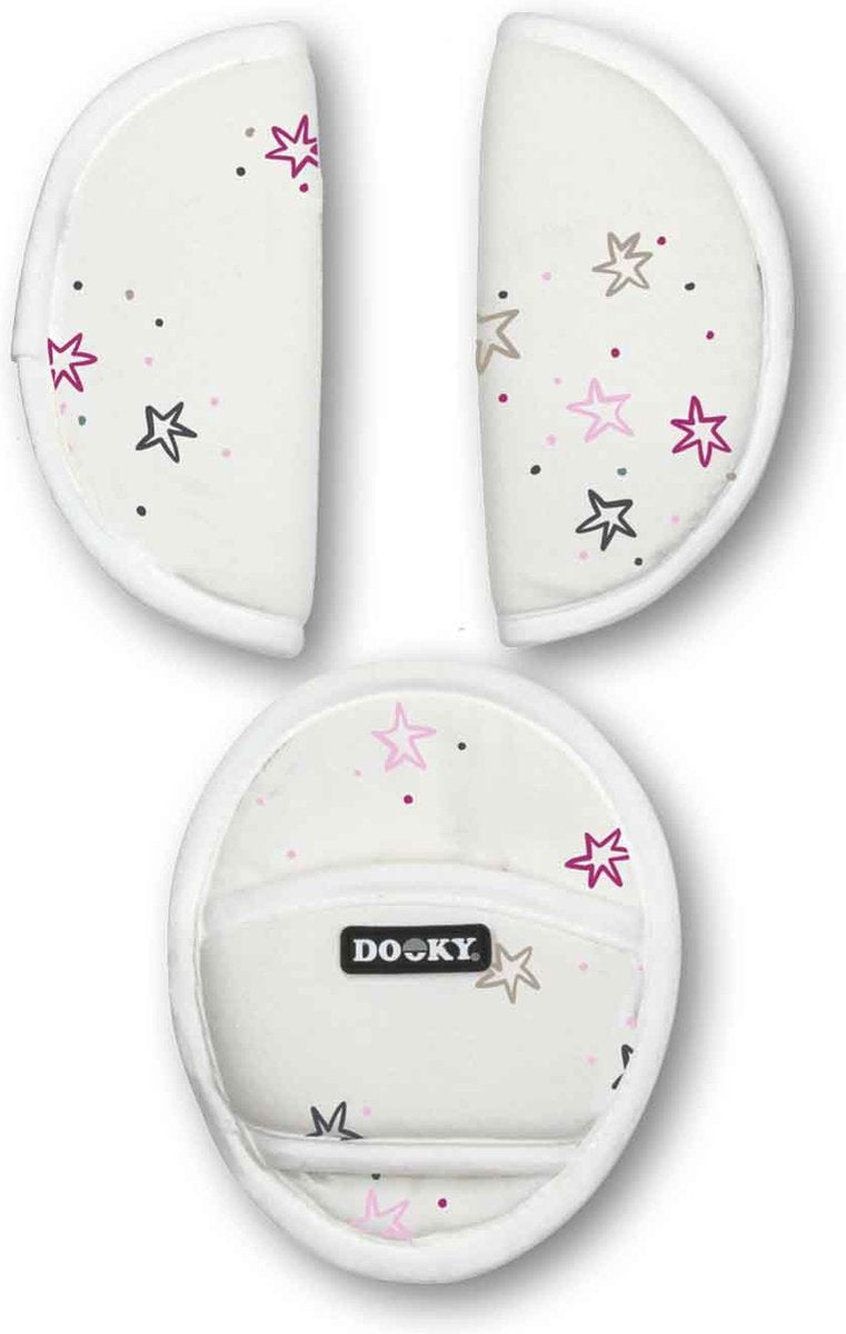 Dooky Universal-Gurtschutz – Twinkle Stars Baumwolle