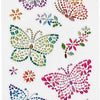 Kreativfirma Diamant Sticker Butterfly, 1 Blatt