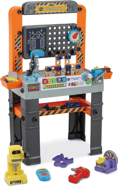 Vtech mein interaktives Werkbankspielzeug – Kinderwerkzeuge – pädagogisches interaktives Spielzeug – Geschenk – Kinderspielzeug ab 3 Jahren