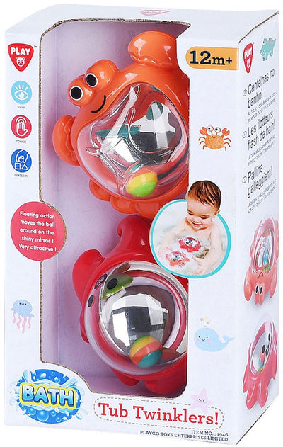 Spielen Sie Badewanne Twinkler Krab und Octopus, 2st.