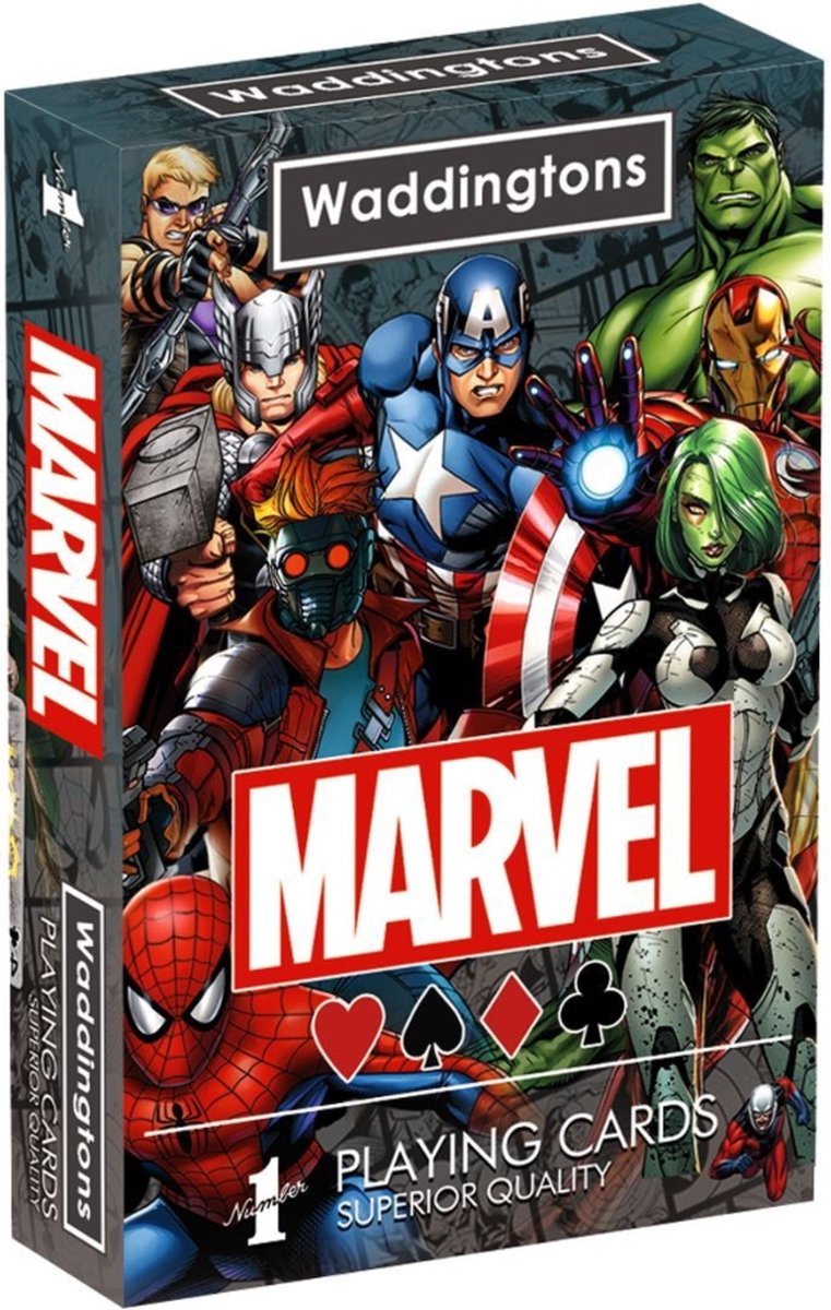 Winning Moves Marvel Universe – Spielkarten – Waddingtons Nr. 1