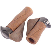 Ergonomisches Griffsystem - 130mm 87mm - Dura Kork Aluminium - Schwarz Braun - afbeelding 1