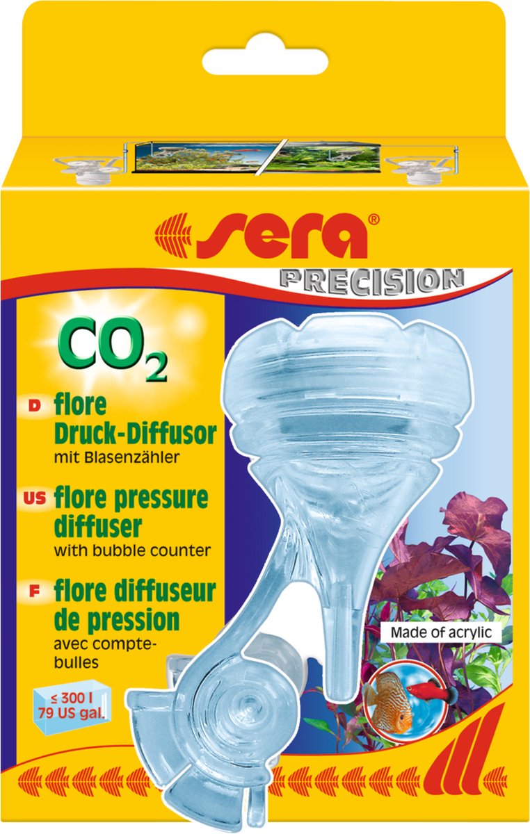 Sera Flore CO2-Druckdiffusor