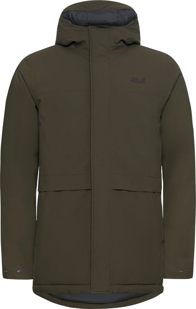 Jack Wolfskin Cold Camp Coat M Herren Outdoorjacke – Obsidian Moss