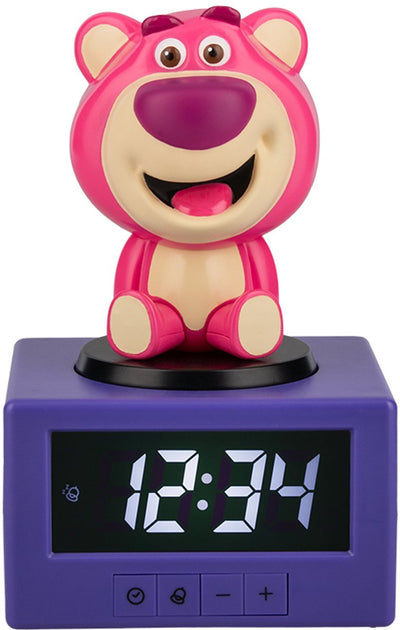 Paladone Toy Story Loto Icon Wecker – Offiziell lizenzierter Disney-Wecker mit Nachtlichtfunktion –