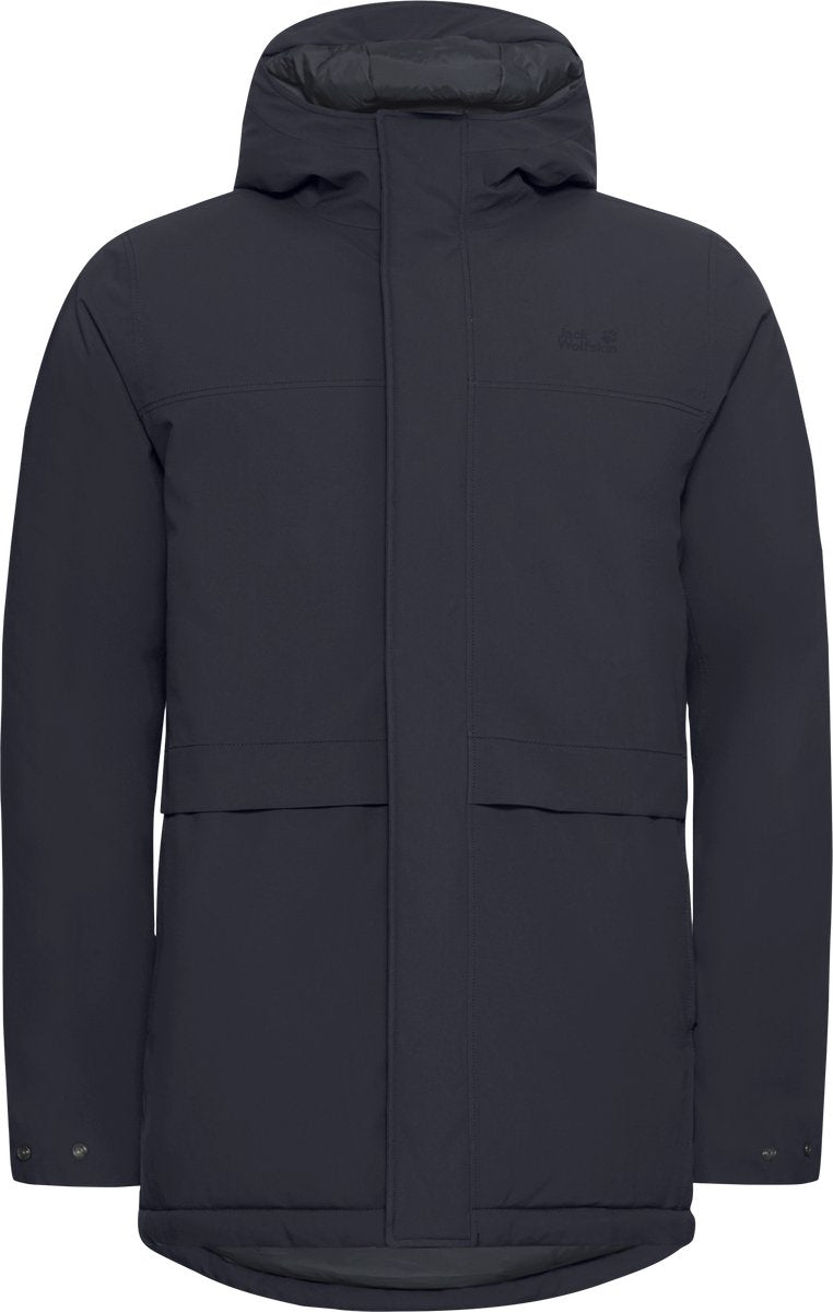 Jack Wolfskin Cold Camp Coat M Herren Outdoorjacke – Dark Navy