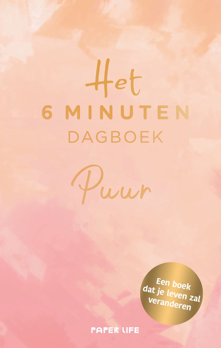 Spectrum das 6-Minuten-Tagebuch – pur – rosa