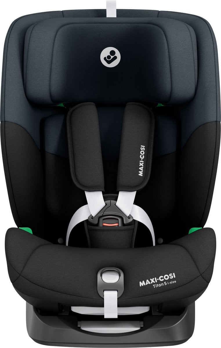 Maxi-Cosi Titan S i-Size – Autositz – Tonal Black – von 15 Monaten bis 12 Jahren