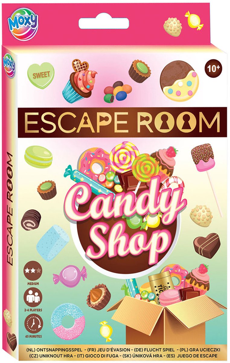 Kreative Handwerksgruppe Escaperoom Candy Shop Fluchtspiel