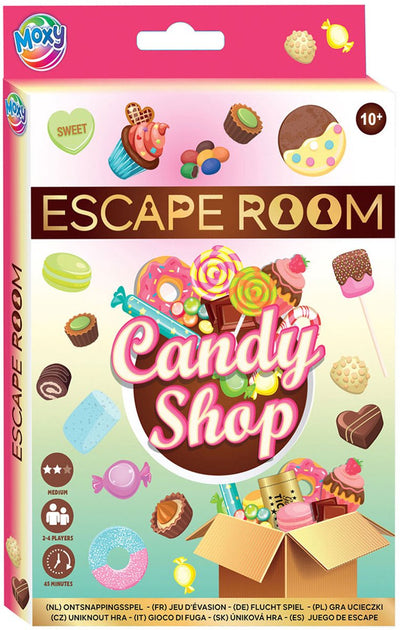 Kreative Handwerksgruppe Escaperoom Candy Shop Fluchtspiel