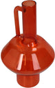 HD Collection Vase Glas Orange 12,7x12,7x21,5cm