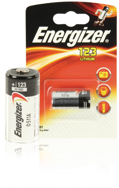 Energizer EN123P1 EL123 Lithium-Foto-Batterie 1-Blister