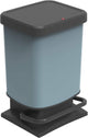 Rotho Paso Treteimer - Abfalleimer 20l - BPA-frei - Blau