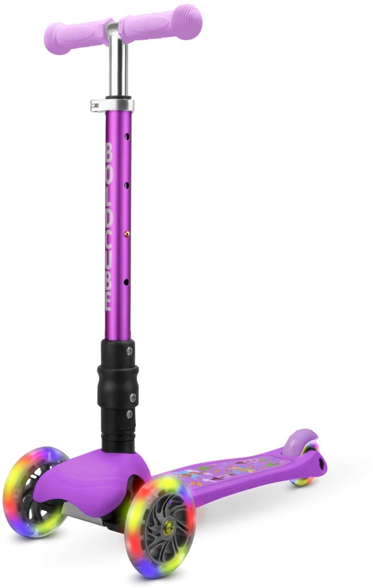 Boldcube Teeny Fold dreirädriger Roller – Fairyland Purple