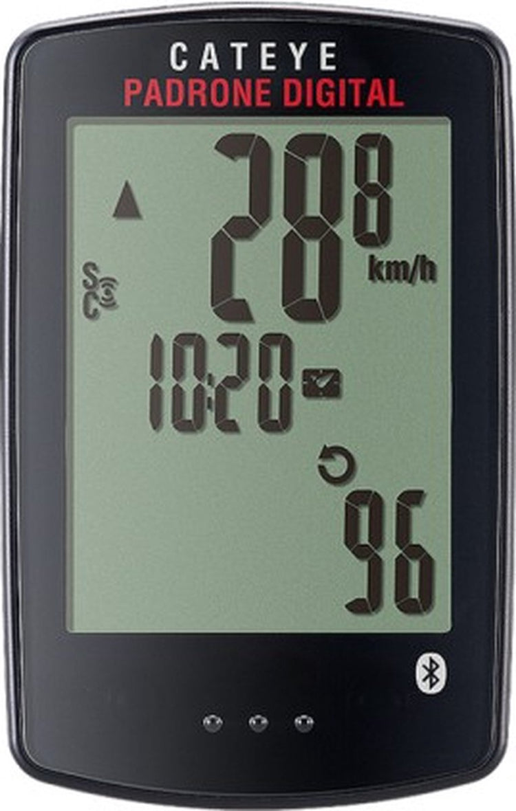 Cateye Padrone Digital CC-PA400B Fahrradcomputer – exkl. Sensor - kabellos - schwarz