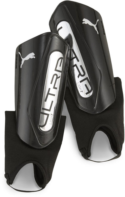 Puma Ultra Light Ankle Unisex-Schienbeinschutz – Schwarz-Silber