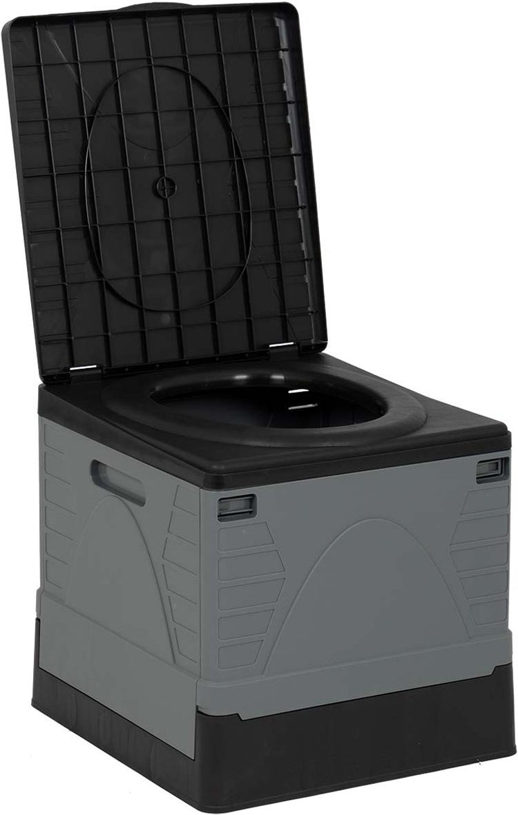 Bo-Camp – tragbare Toilette – faltbar – quadratisch