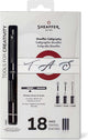 Sheaffer-Kalligraphie-Set – Schwarz – Federn F M B – SF-93402