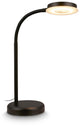B.k.licht briloner megg – LED-Tischlampe – Schreibtischlampe – dimmbar – Touch-Steuerung – warmweißes Licht – 12 W – 800 lm – Schwarz – 40 cm