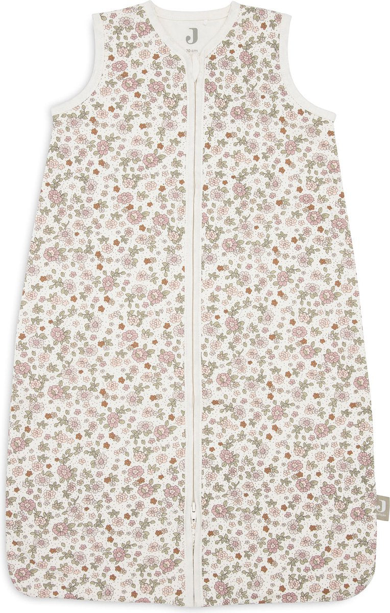 Jollein Baby-Sommerschlafsack Jersey – 70 cm – Retro-Blumen