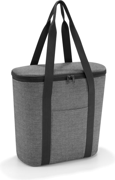 Reisenthel Thermoshopper Kühltasche – 15 l – Twist-Silbergrau