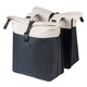 Basil Doppeltasche Vive 28-35l cremefarben schwarz