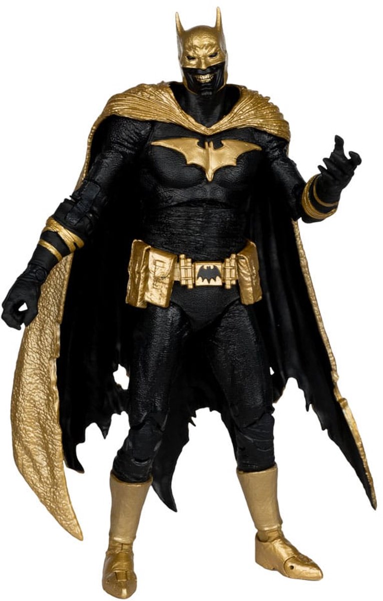 Mcfarlane Toys DC Multiverse Actionfigur Batman of Earth-22 Infizierte (Dark Metal) Knightmare Edition (Gold Label) 18 cm Actionfigur