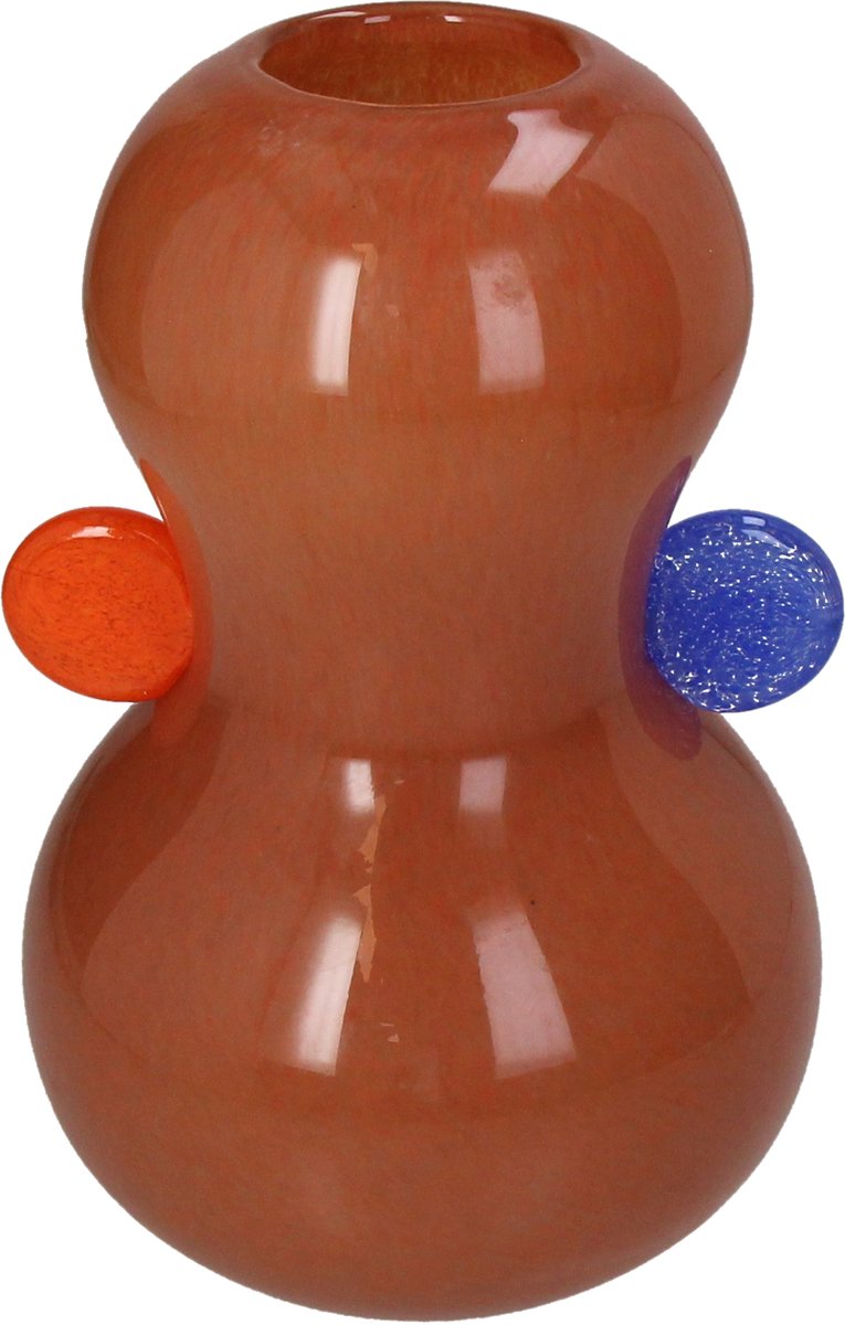 HD Collection Vase Glas Terra 16,5x16,5x25,5cm