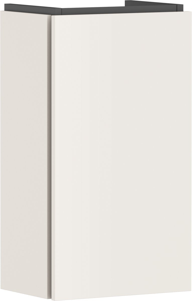 Hansgrohe xilesa e – Badmöbel – Größe 340 240 mm – für Brunnen – Scharnier rechts – Sand mattbeige