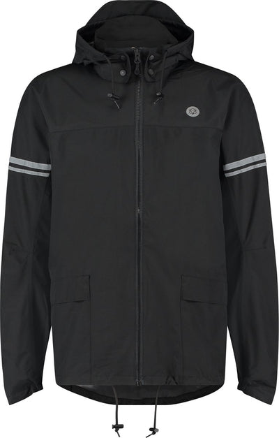 Agu Original Regenmantel Essential Schwarz