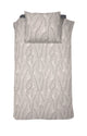 Damai bellezza - Bettbezug - Satin - 140x200 220 cm - Creme + 1 Kissenbezug 60x70