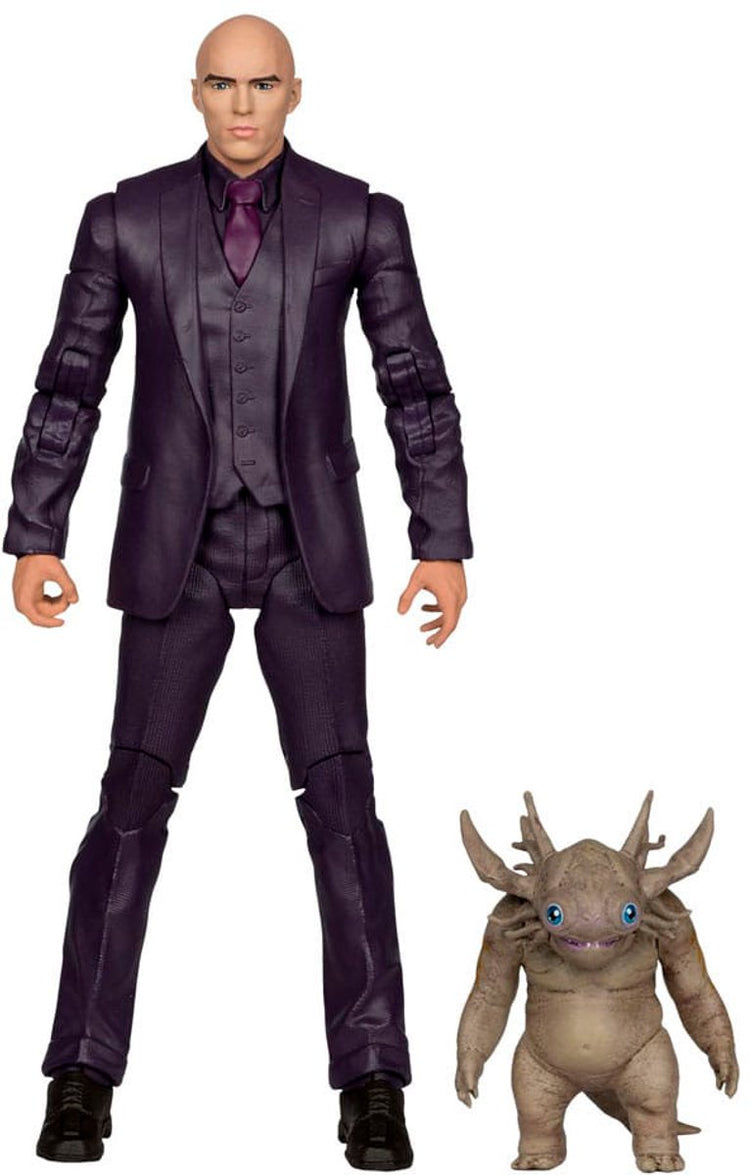 Mcfarlane Toys Superman (2025) DC Multiverse Deluxe Actionfigur Lex Luthor mit Baby Kaiju (Deluxe Theatrical Edition) 18 cm große Actionfigur