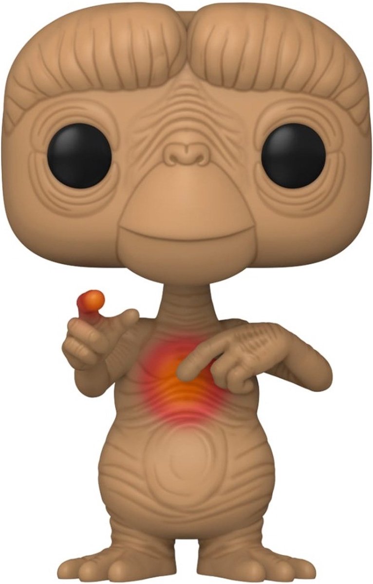 Funko et. - e.t. Puppe zum 40-jährigen Jubiläum! Filme etc. mit Herz (leuchtet im Dunkeln) 9 cm Sammlerfigur - Mehrfarben