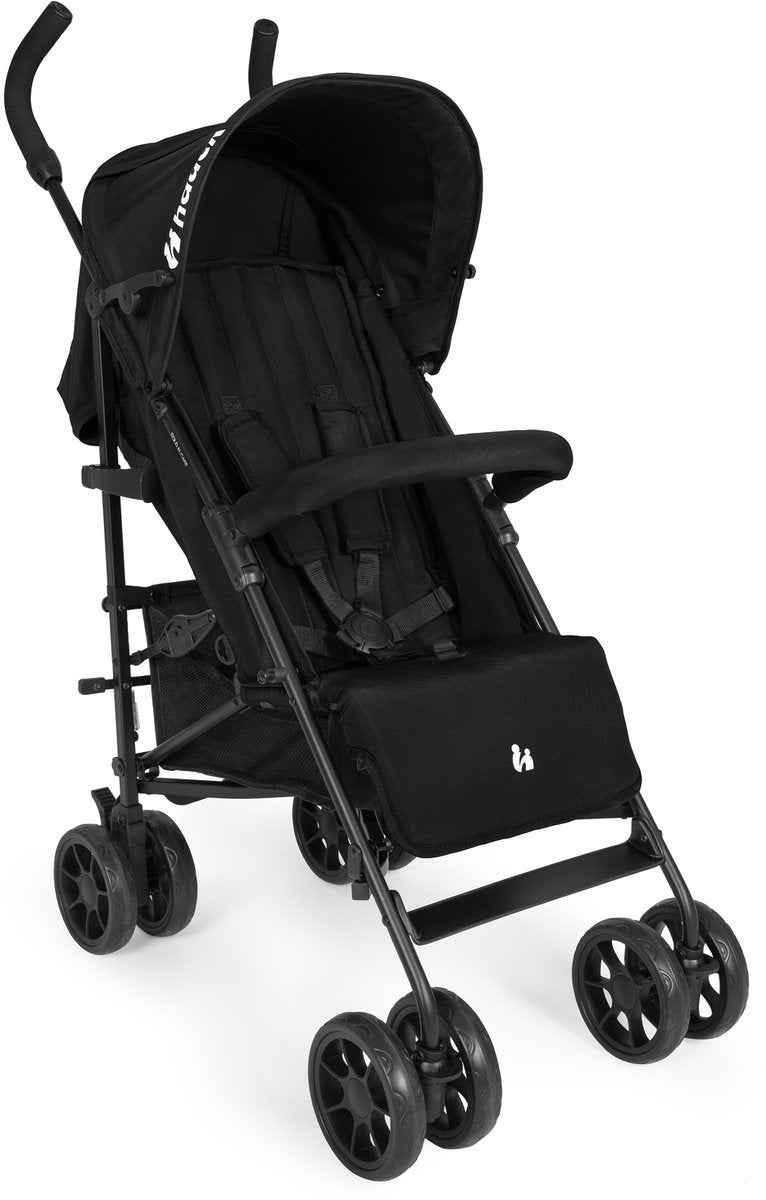 Hauck Fold n Care – Leichter Buggy mit Verdeck für die Reise – Schwarz