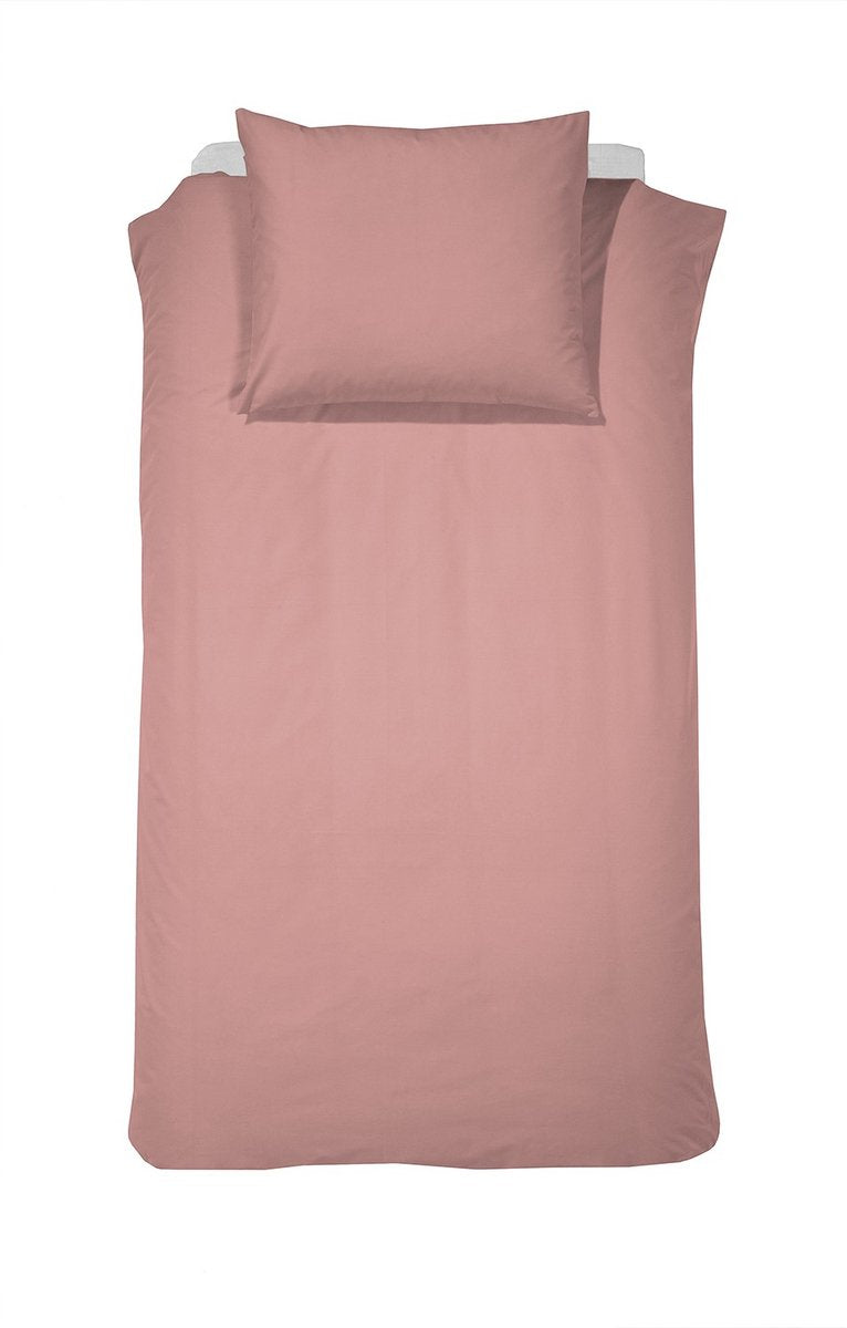 Cinderella-Wochenendbettbezug – 1 Person – Baumwolle – 140 x 200 220 cm – rosa + 1 Kissenbezug 60 x 70