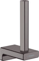 Hansgrohe Addstoris Ersatzrollenhalter, gebürstetes Schwarzchrom