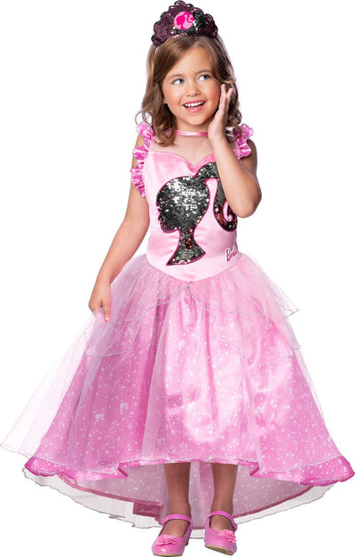Barbie-Prinzessin-Kostüm – Kleid für 5–6 Jahre.