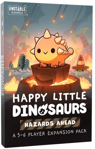Breaking Games Fröhliche kleine Dinosaurier – Gefahren voraus – Englisches Kartenspiel
